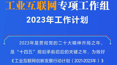 工业互联网专项工作组2023年工作计划